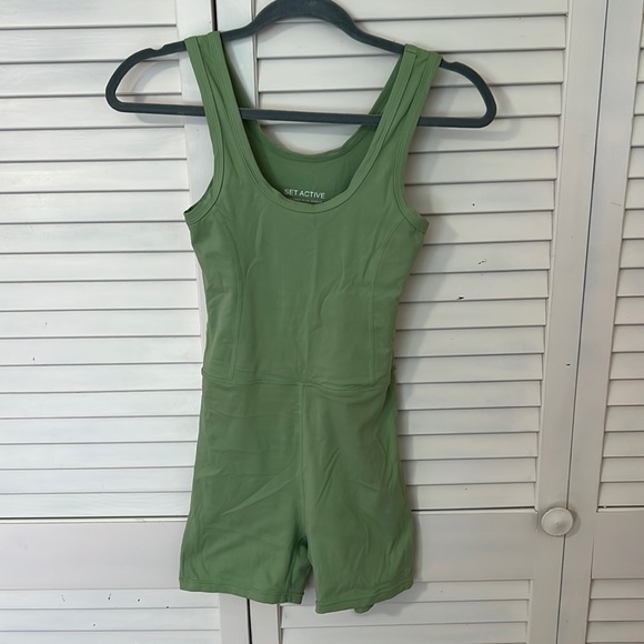 SET Active Pants & Jumpsuits Set Active Shorty Suit Poshmark